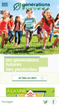 Mobile Screenshot of generations-futures.fr